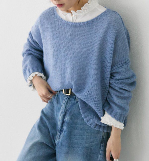  「襟袖プリーツブラウス」|シャツ・ブラウス|