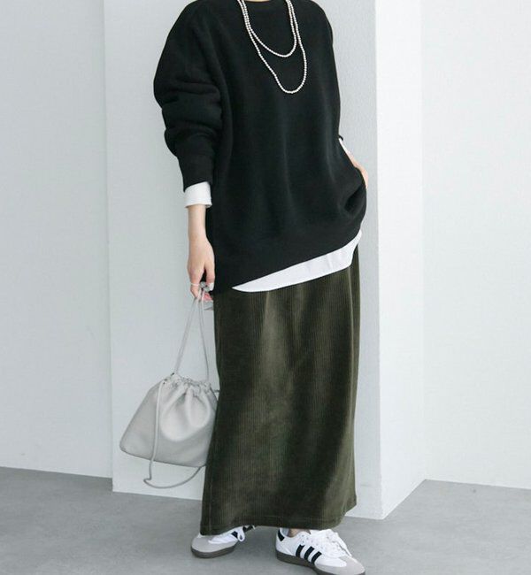  「シンプル裏起毛スウェットプルオーバー」|プルオーバー|