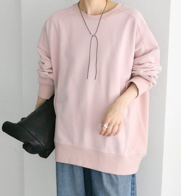  「シンプル裏起毛スウェットプルオーバー」|プルオーバー|