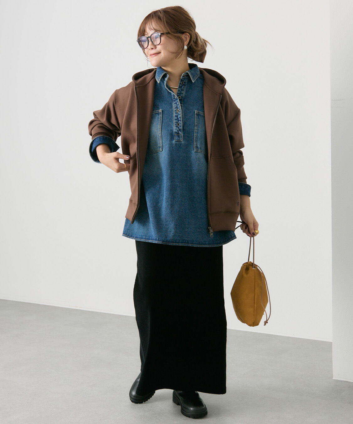  「【＠noricorico102企画】ダンボールWジップパーカー」|パーカー|