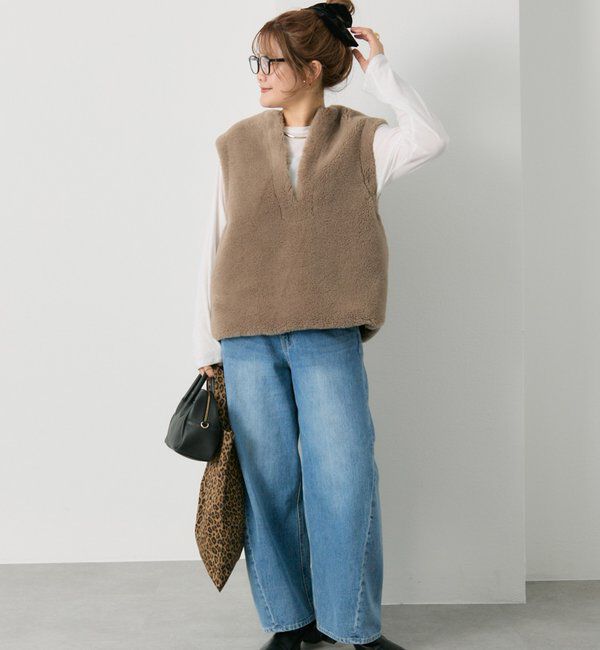  「【＠noricorico102企画】スクエアベロアシュシュ」|ネックレス|