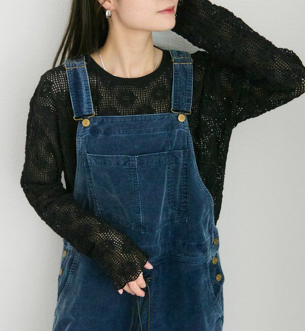  「フラワージャガードストレッチレースプルオーバー」|プルオーバー|