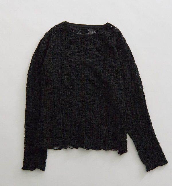  「フラワージャガードストレッチレースプルオーバー」|プルオーバー|