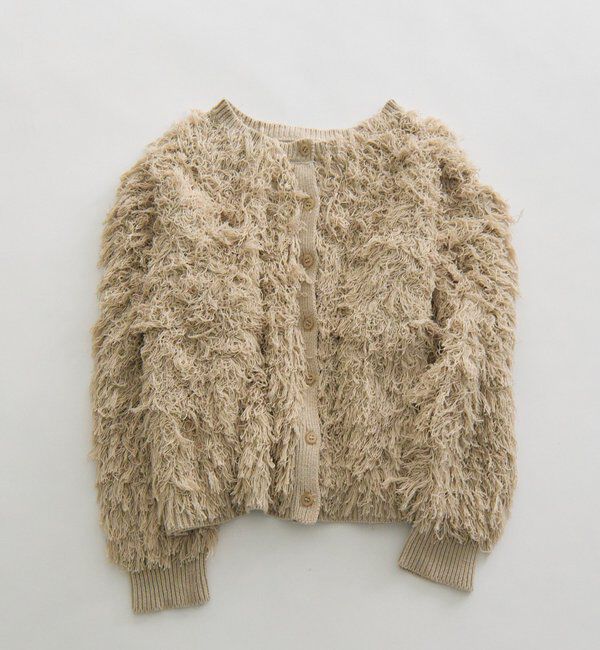  「フリンジジャガードニット」|カーディガン|