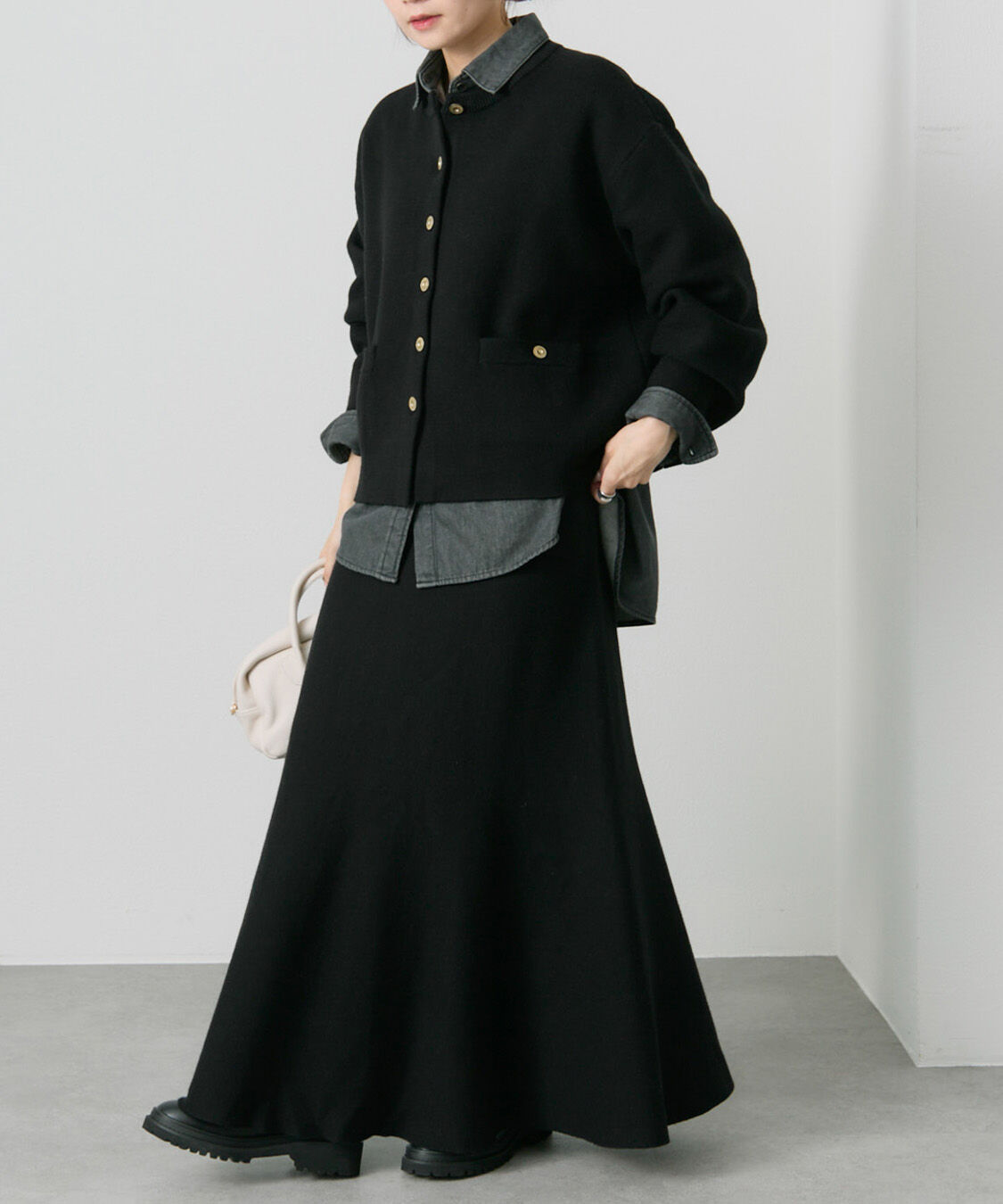  「【新色登場/リバイバル】ミラノリブニットカーディガン」|ニット・セーター|