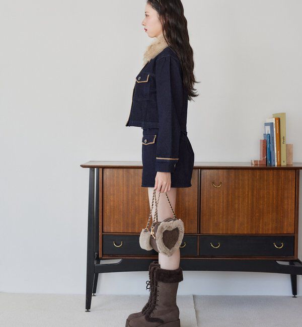  「【即日発送】ベルト付ミニスカート」|スカート|