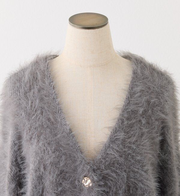  「milkyフェザーショートカーデ」|ニット・セーター|