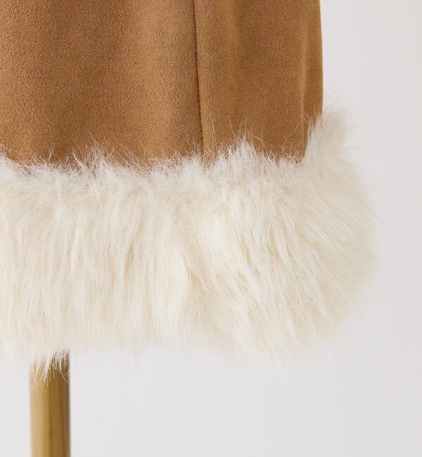  「フェイクムートンミニスカート」|スカート|