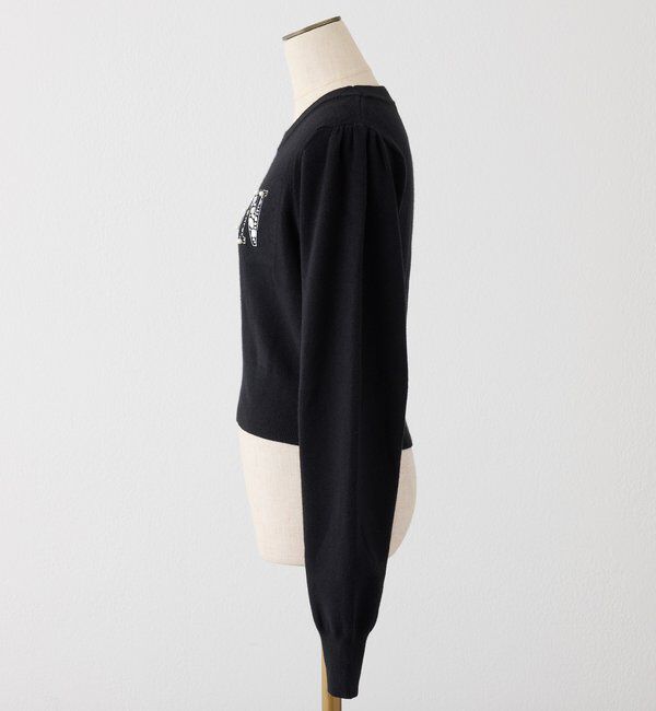  「キラキラビジューロゴニット」|ニット・セーター|