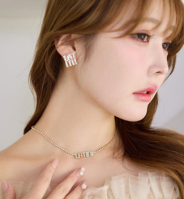  「【Latini】ロゴピアス」|その他|