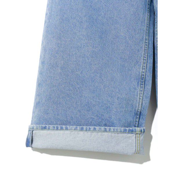 MIDIUMISOLID「MIDIUMISOLID for Ladies ハイウエストワイドデニム」|デニム|