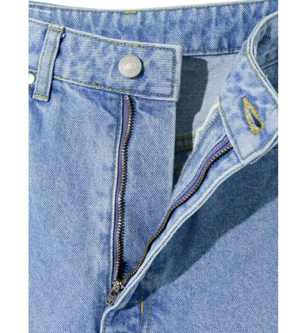 MIDIUMISOLID「MIDIUMISOLID for Ladies ハイウエストワイドデニム」|デニム|