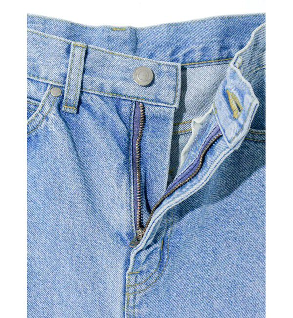 MIDIUMISOLID「MIDIUMISOLID for Ladies ハイウエストストレートデニム」|デニム|