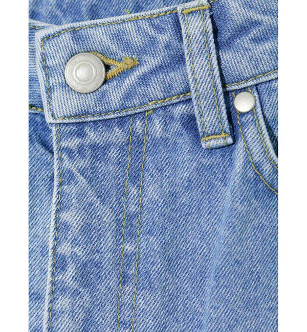 MIDIUMISOLID「MIDIUMISOLID for Ladies ハイウエストストレートデニム」|デニム|