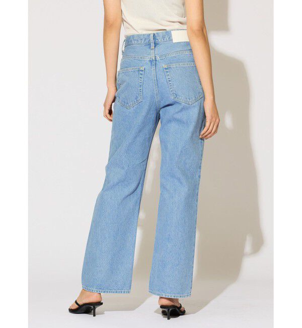 MIDIUMISOLID「MIDIUMISOLID for Ladies ハイウエストストレートデニム」|デニム|