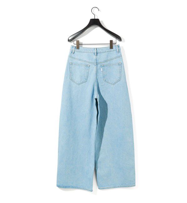 MIDIUMISOLID「MIDIUMISOLID for Ladies バレルレッグワイドデニム」|デニム|