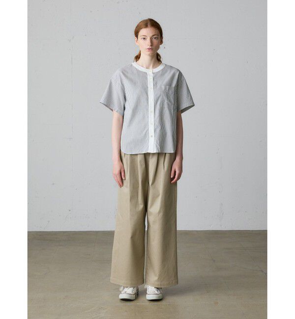 MidiUmi「MidiUmi ツイルイージーパンツ」|その他|ベージュ