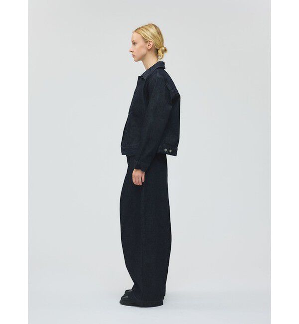 mizuiro ind「mizuiro ind ワイドデニムスラックス」|その他|