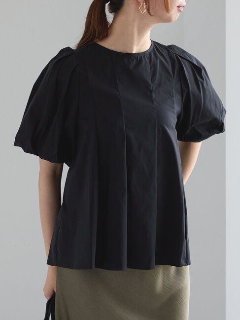 Te chichi「バルーンスリーブブラウス」|シャツ・ブラウス|ブラック