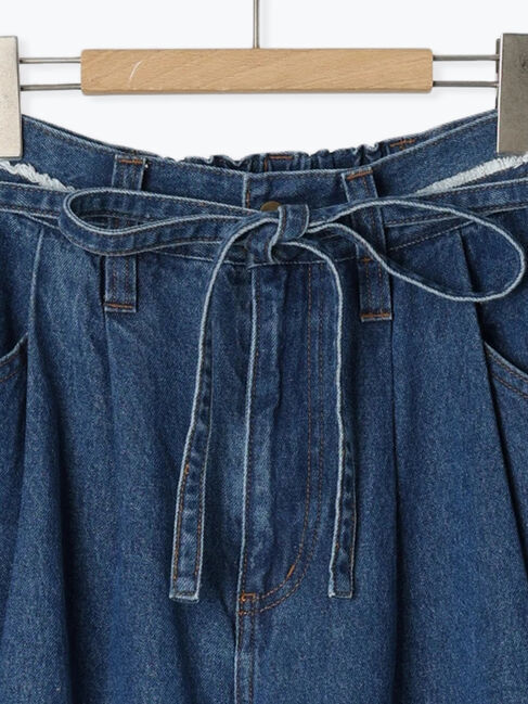 SM2「デニム/ツイル 切替ワイドパンツ」|その他|