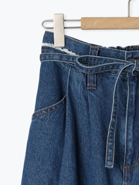 SM2「デニム/ツイル 切替ワイドパンツ」|その他|