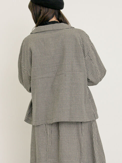 Samansa Mos2「【Cross&times;Linen】ショールカラージャケット」|その他|