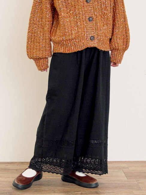 Samansa Mos2「[吸湿発熱]裾レースペチパンツ」|その他|