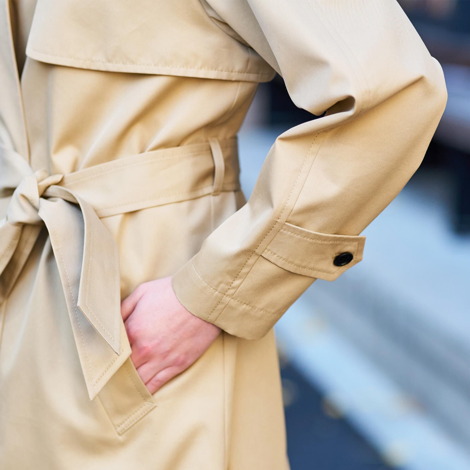 DRESSTERIOR「【上品/美シルエット】ライトトレンチコート」|トレンチコート|