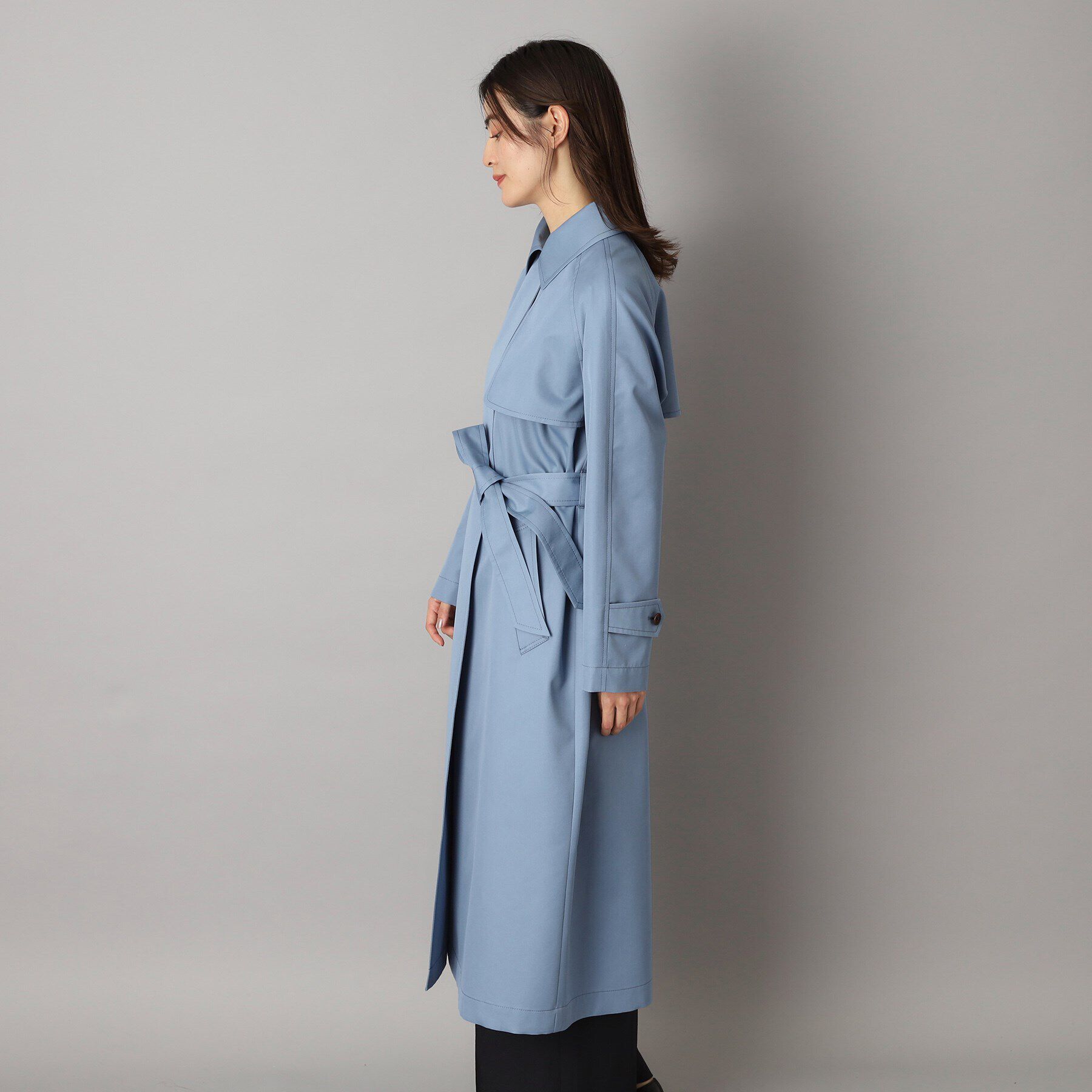 DRESSTERIOR「【上品/美シルエット】ライトトレンチコート」|トレンチコート|