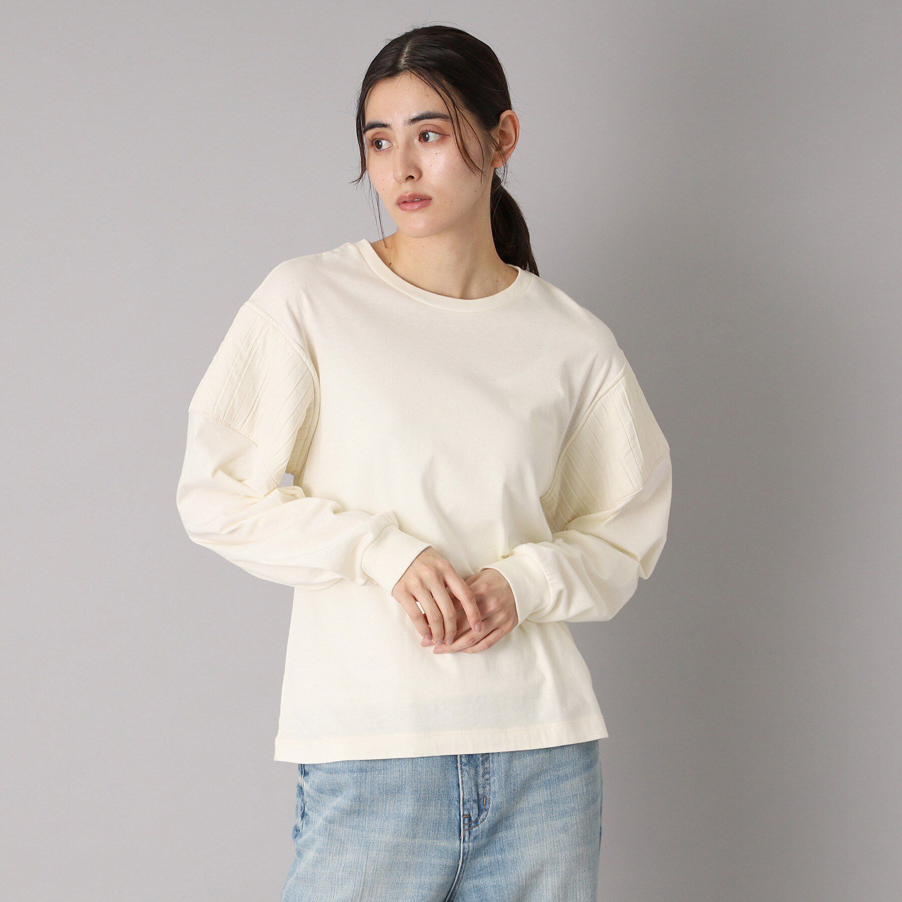 DRESSTERIOR「muller of yoshiokubo（ミュラーオブヨシオクボ）STRIPE JQ ロンT」|Tシャツ・カットソー|