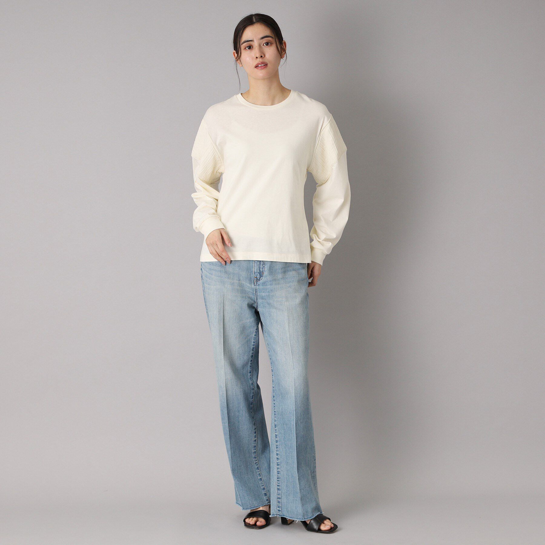 DRESSTERIOR「muller of yoshiokubo（ミュラーオブヨシオクボ）STRIPE JQ ロンT」|Tシャツ・カットソー|