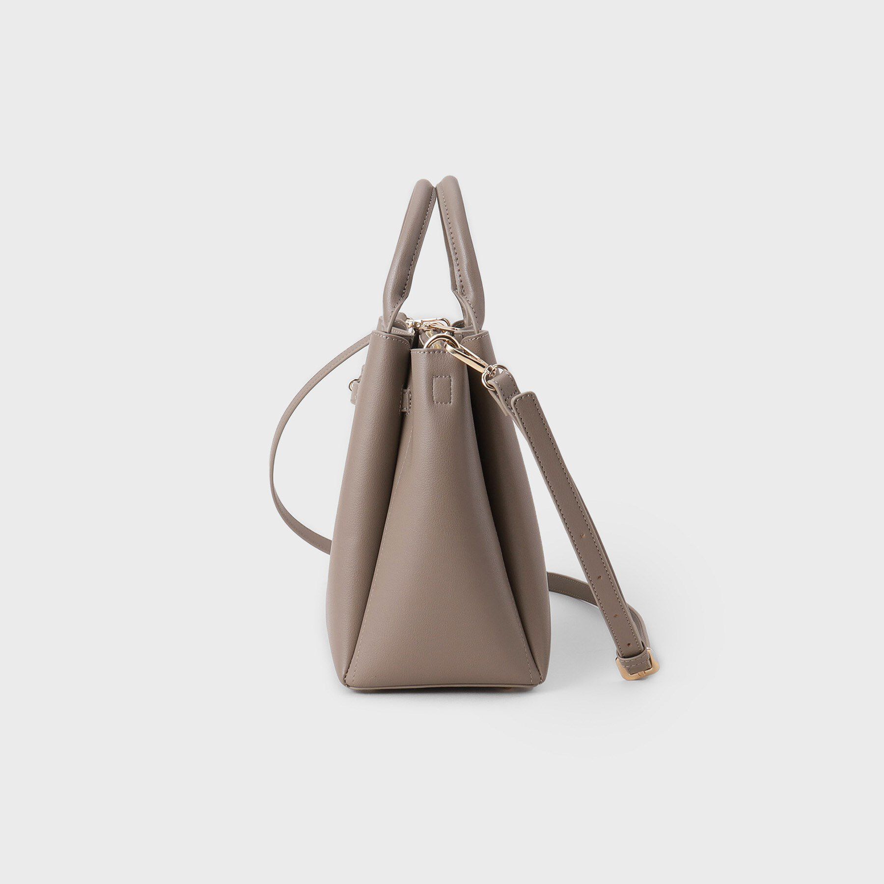 INDIVI「ソフトタックミドルバッグ」|ハンドバッグ|