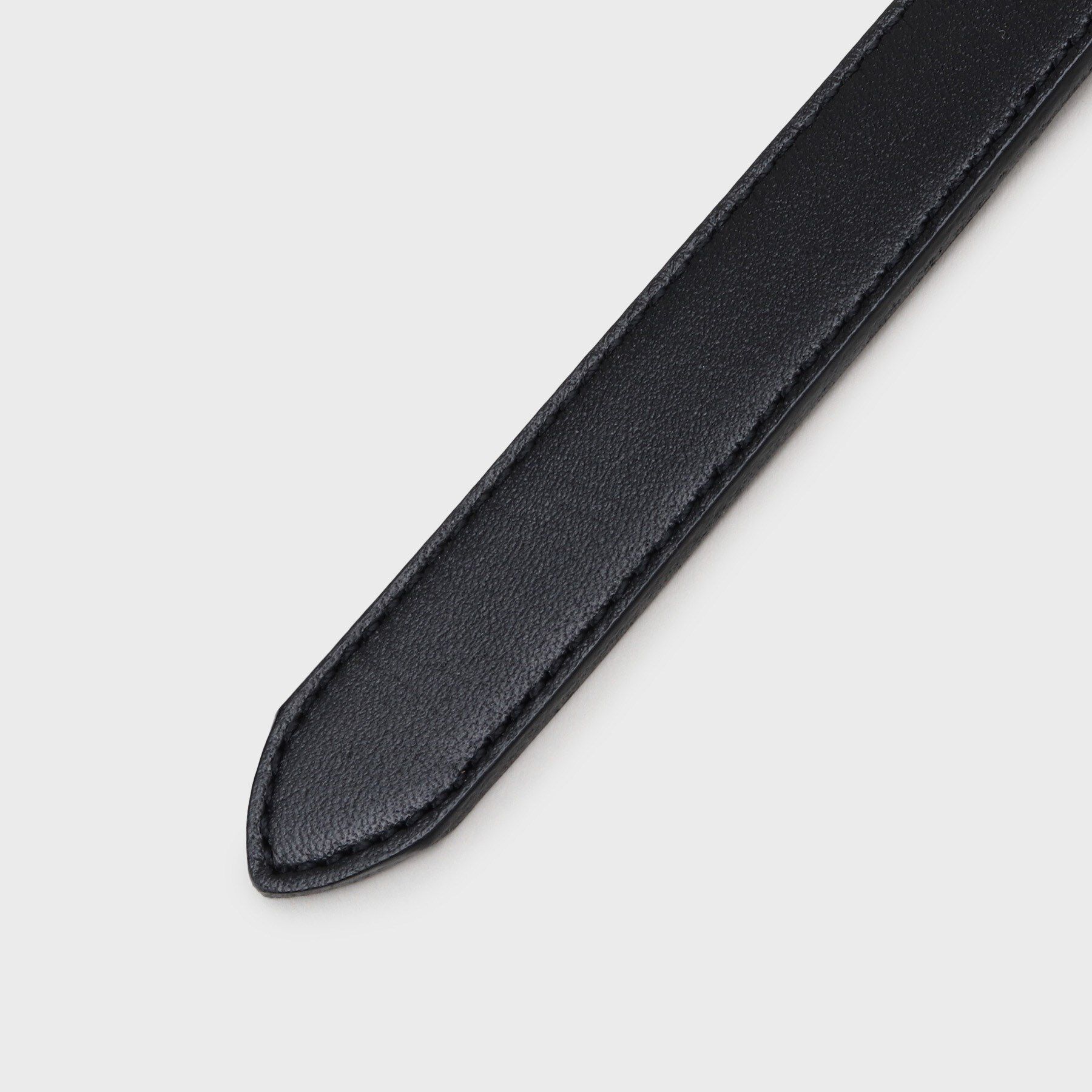 INDIVI「【きれいめ／18mm幅】細めベーシックベルト」|ベルト|