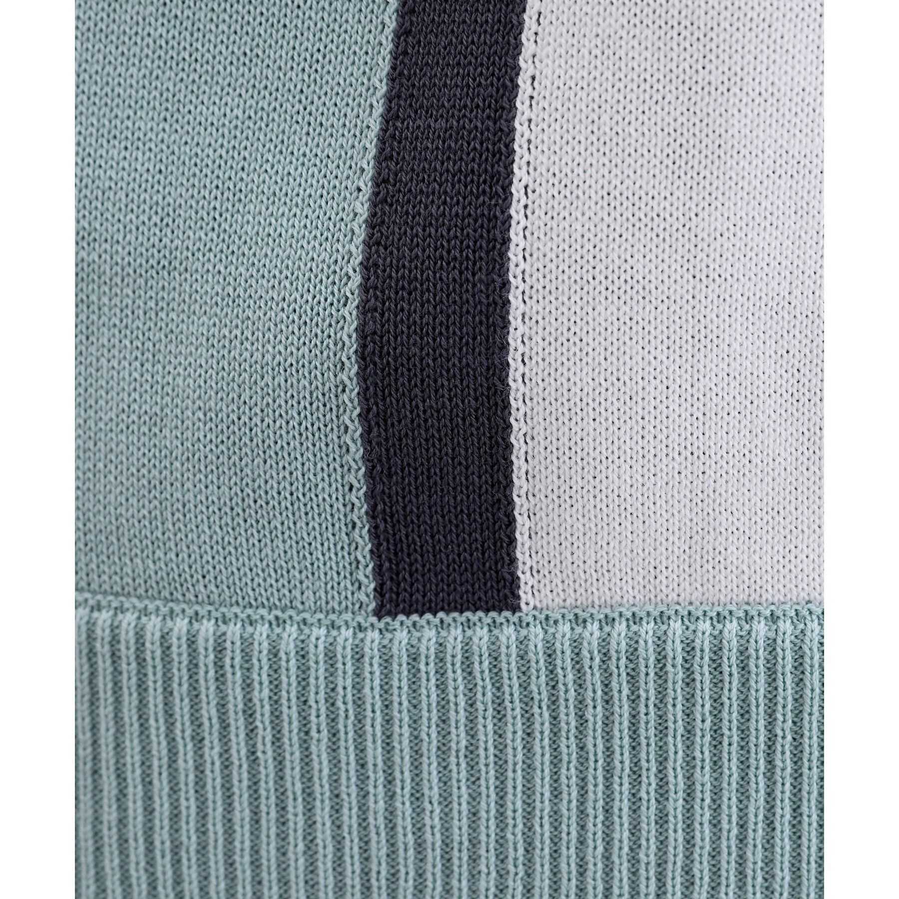 TAKEO KIKUCHI「カラーブロッキング プルオーバー ニット」|ニット・セーター|