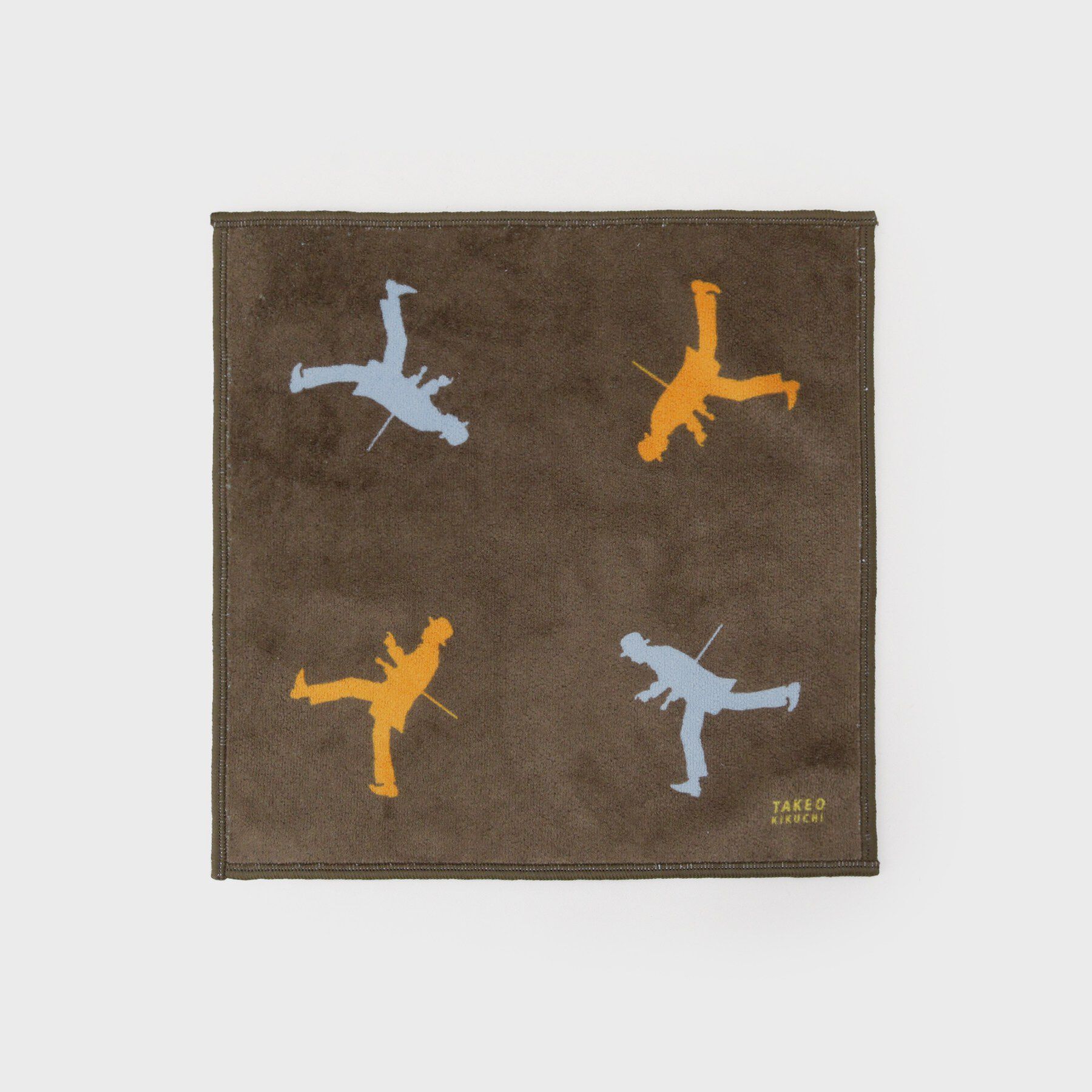 TAKEO KIKUCHI「【BOWLER HAT LABEL】ボーラーハットウォーカー フォンカチ」|ハンカチ|ブラウン(043)