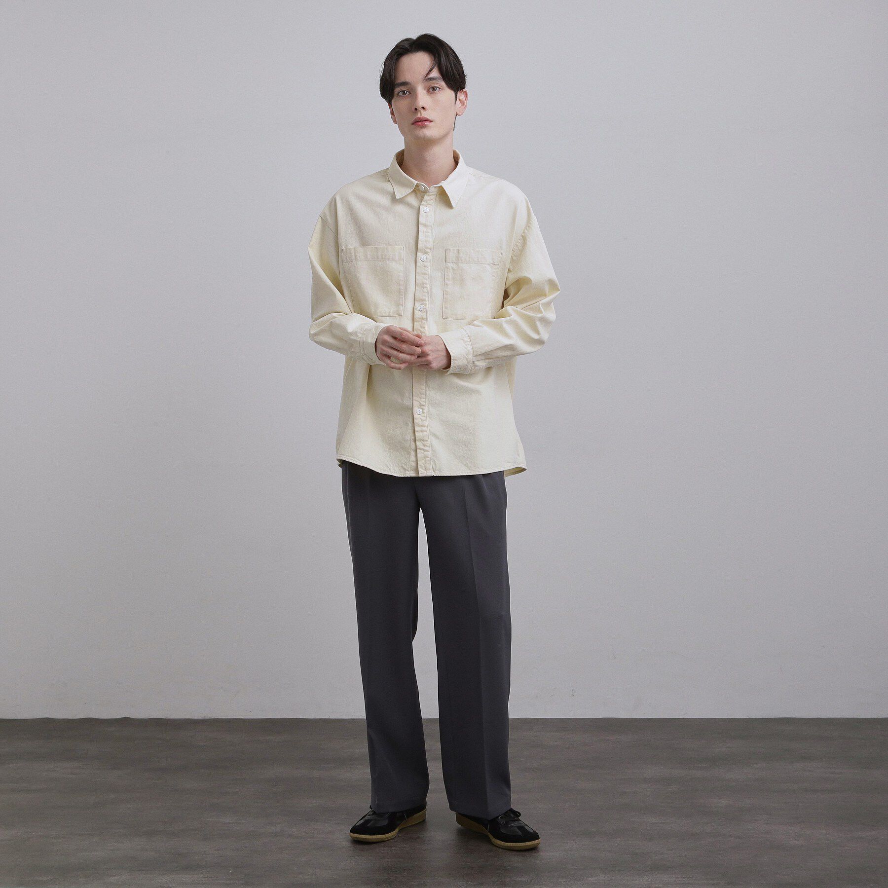 tk.TAKEO KIKUCHI「【2WAY】フード付デニムシャツ」|シャツ・ブラウス|