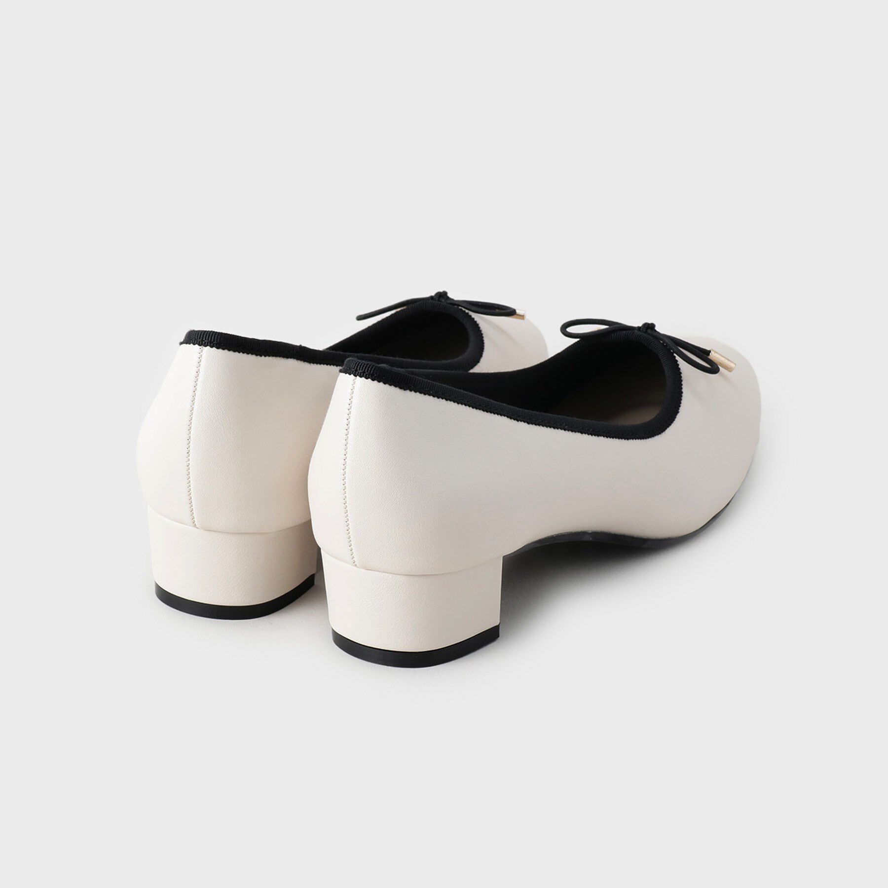 index「ラウンドトゥヒールバレエシューズ」|パンプス|