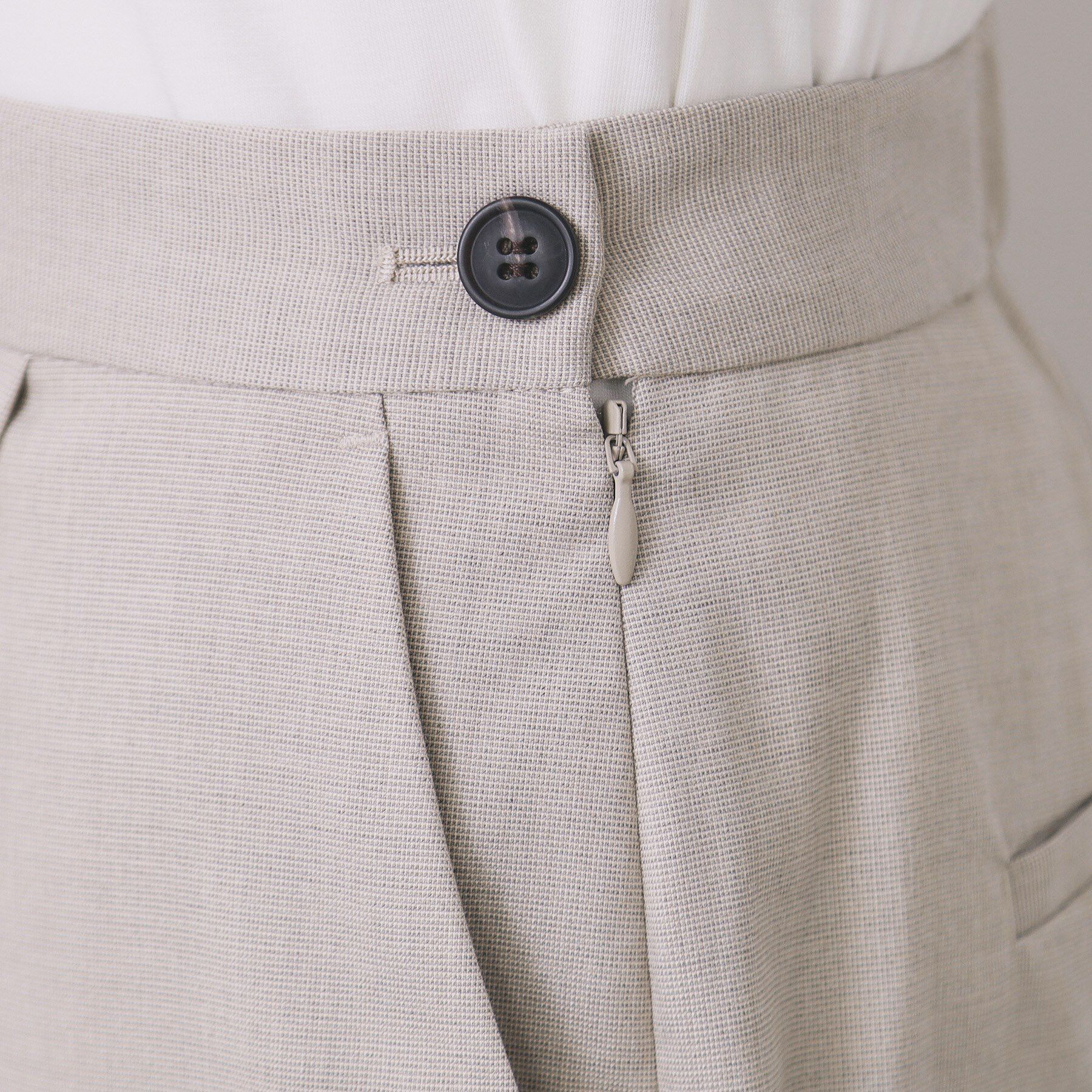 index「ウールライクストレッチテーパードパンツ/セットアップ対応【洗濯機OK】」|その他|