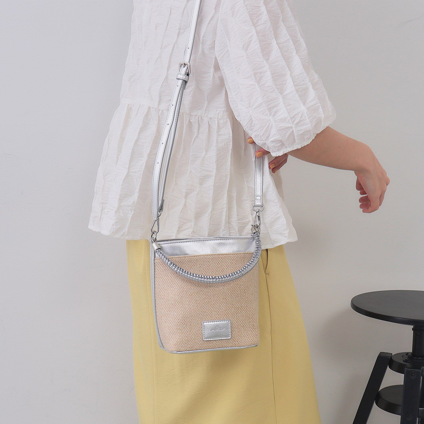 OPAQUE.CLIP「【2WAY】デザインハンドルミニショルダーバッグ」|ショルダー・メッセンジャー|