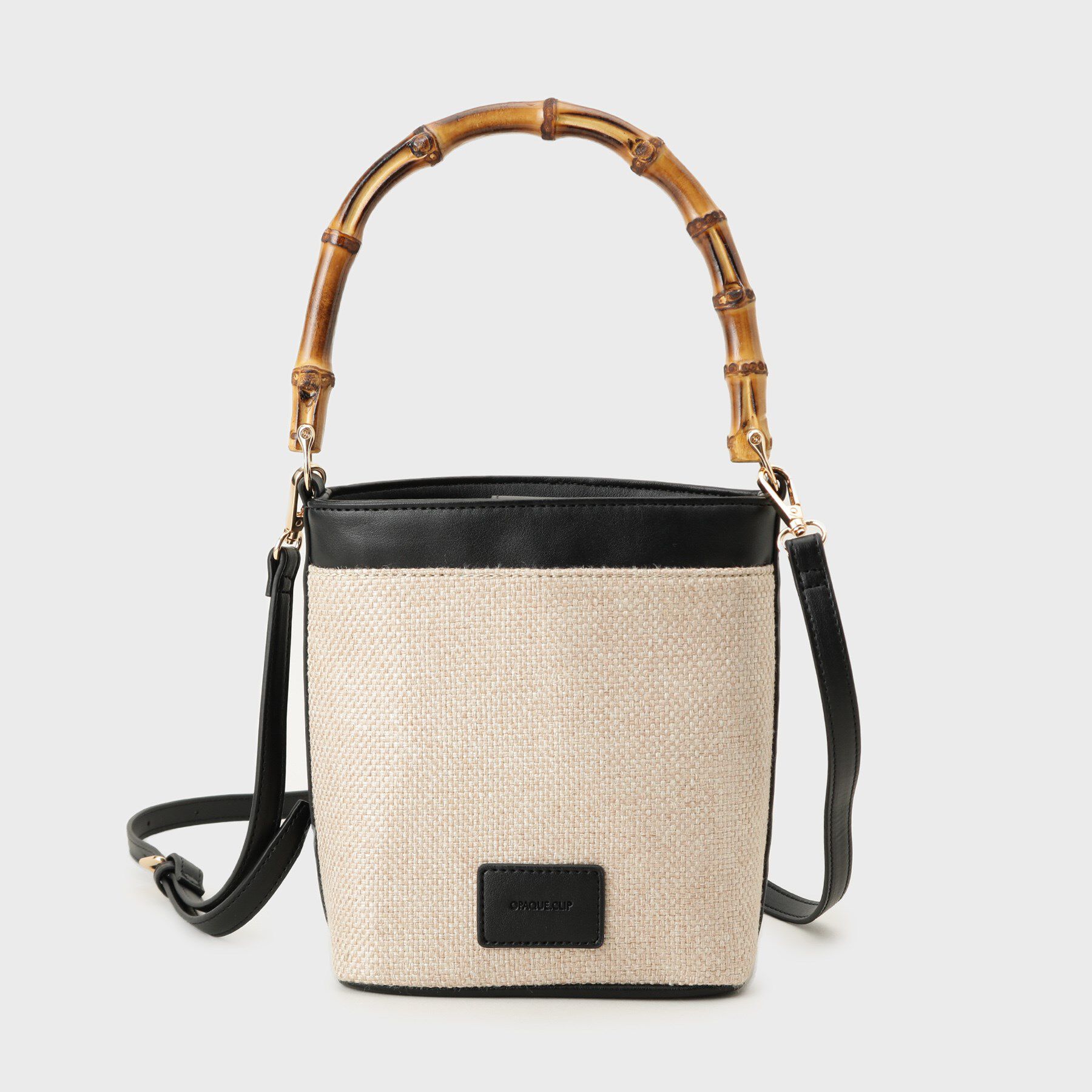 OPAQUE.CLIP「【2WAY】デザインハンドルミニショルダーバッグ」|ショルダー・メッセンジャー|