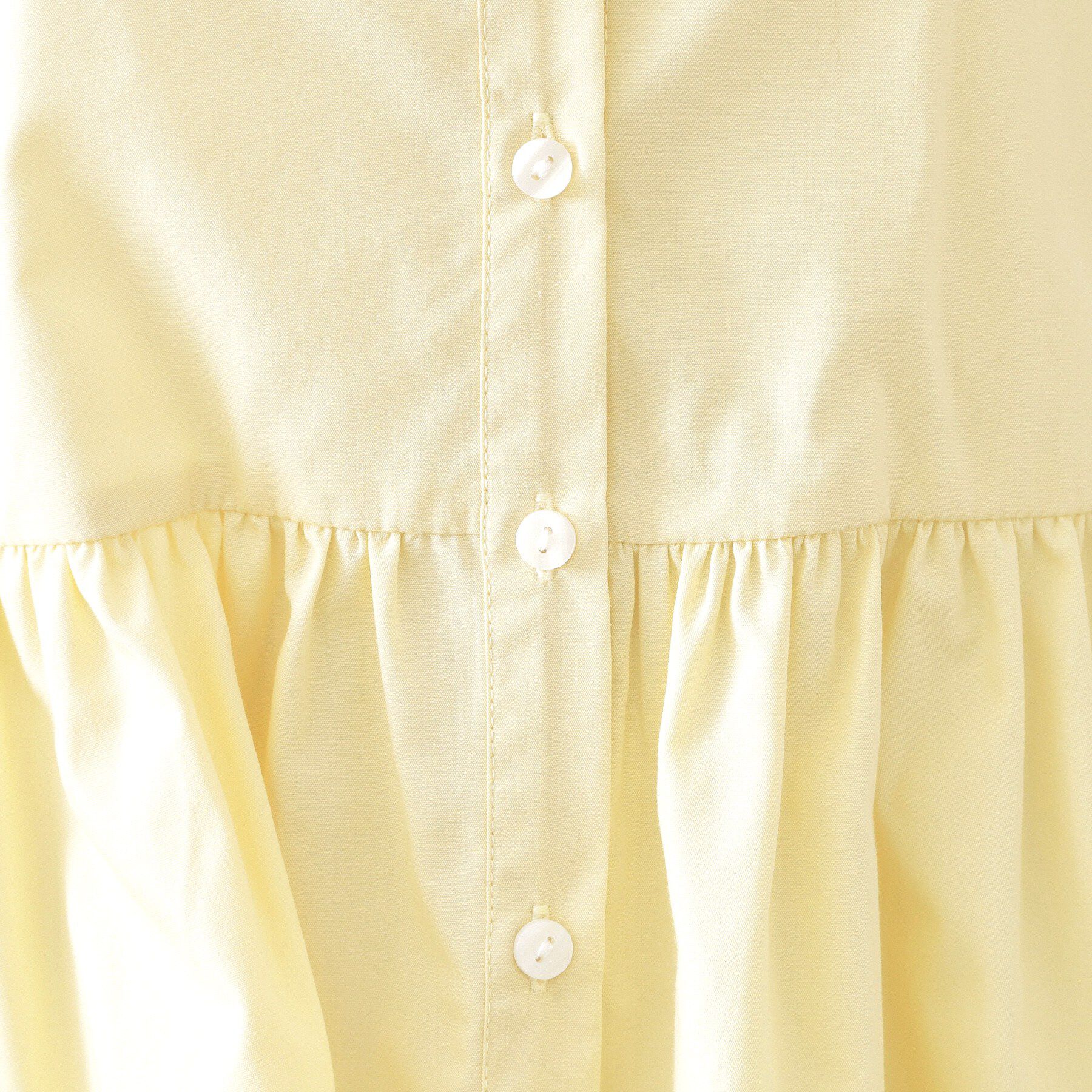 OPAQUE.CLIP「ペプラムシャツ【洗濯機OK】」|シャツ・ブラウス|