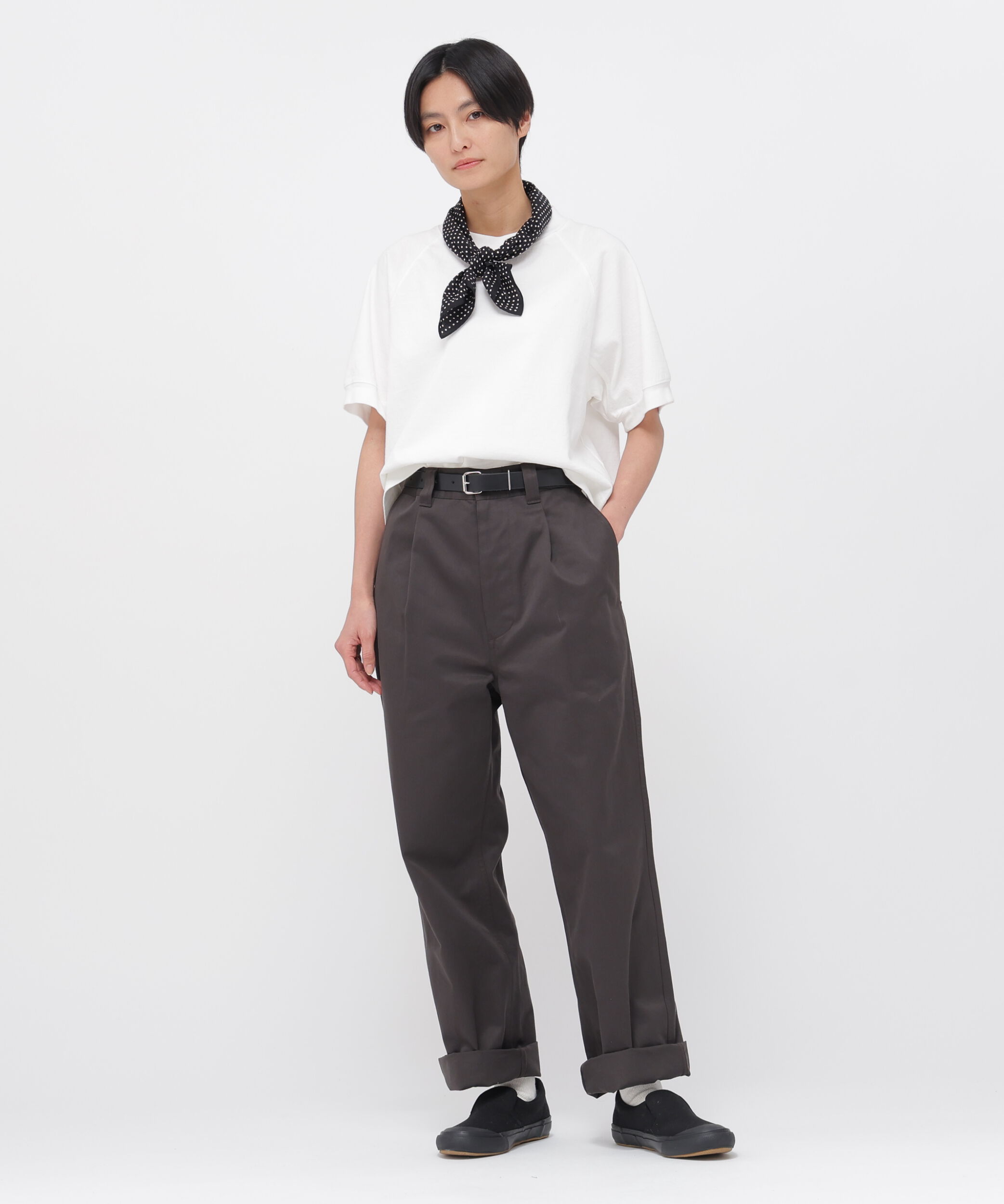 MHL.「DRY COTTON JERSEY TOP」|Tシャツ・カットソー|