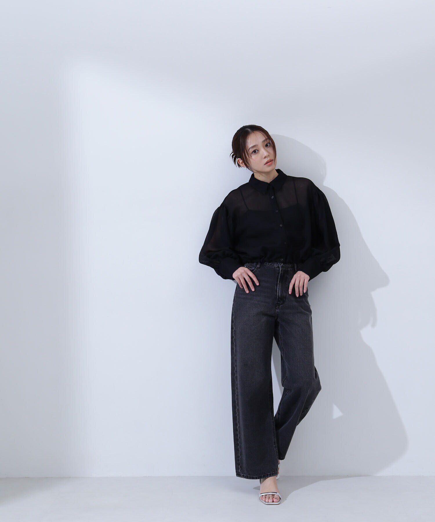  「ワイドストレートデニムパンツ」|その他|