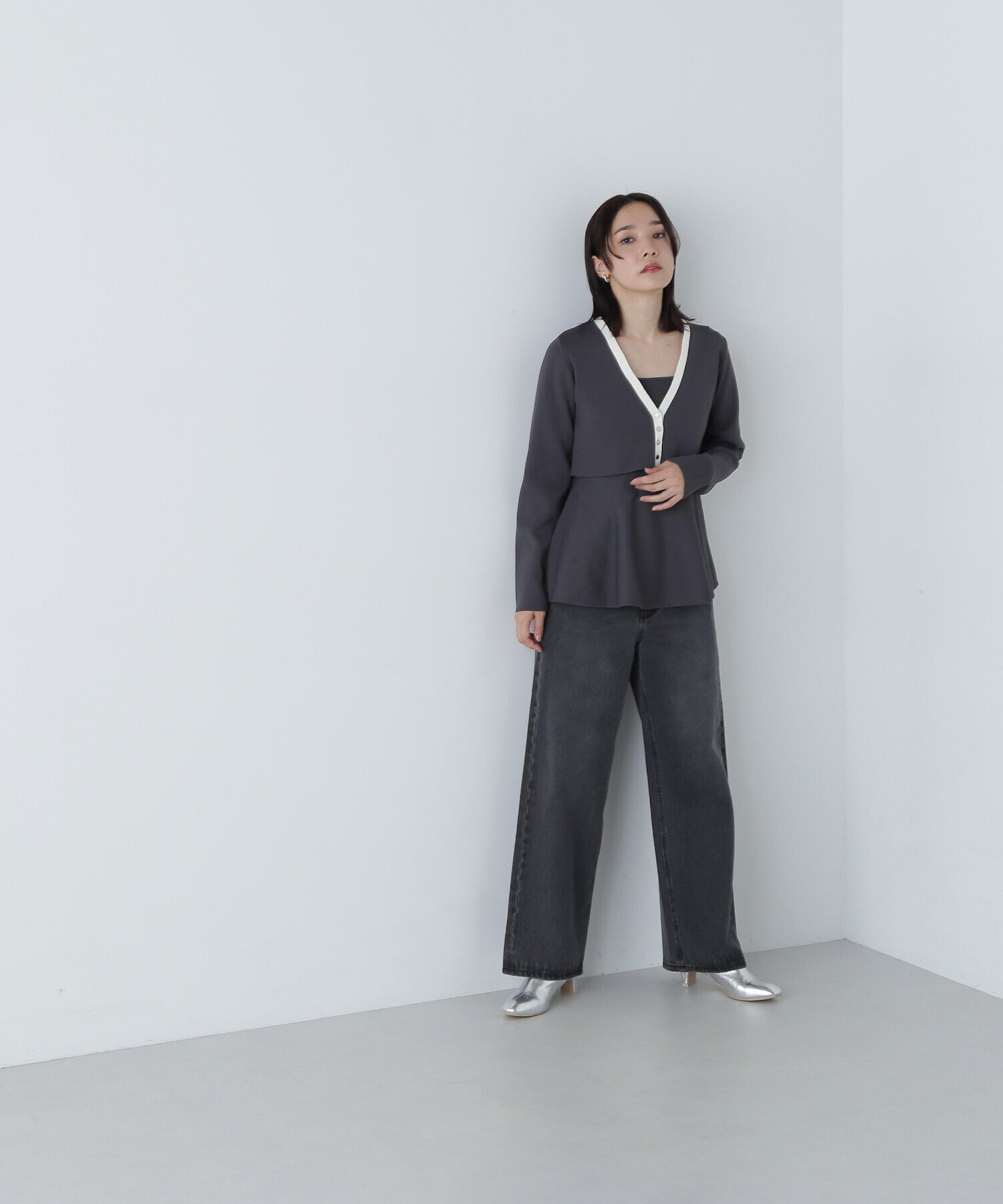  「ワイドストレートデニムパンツ」|その他|