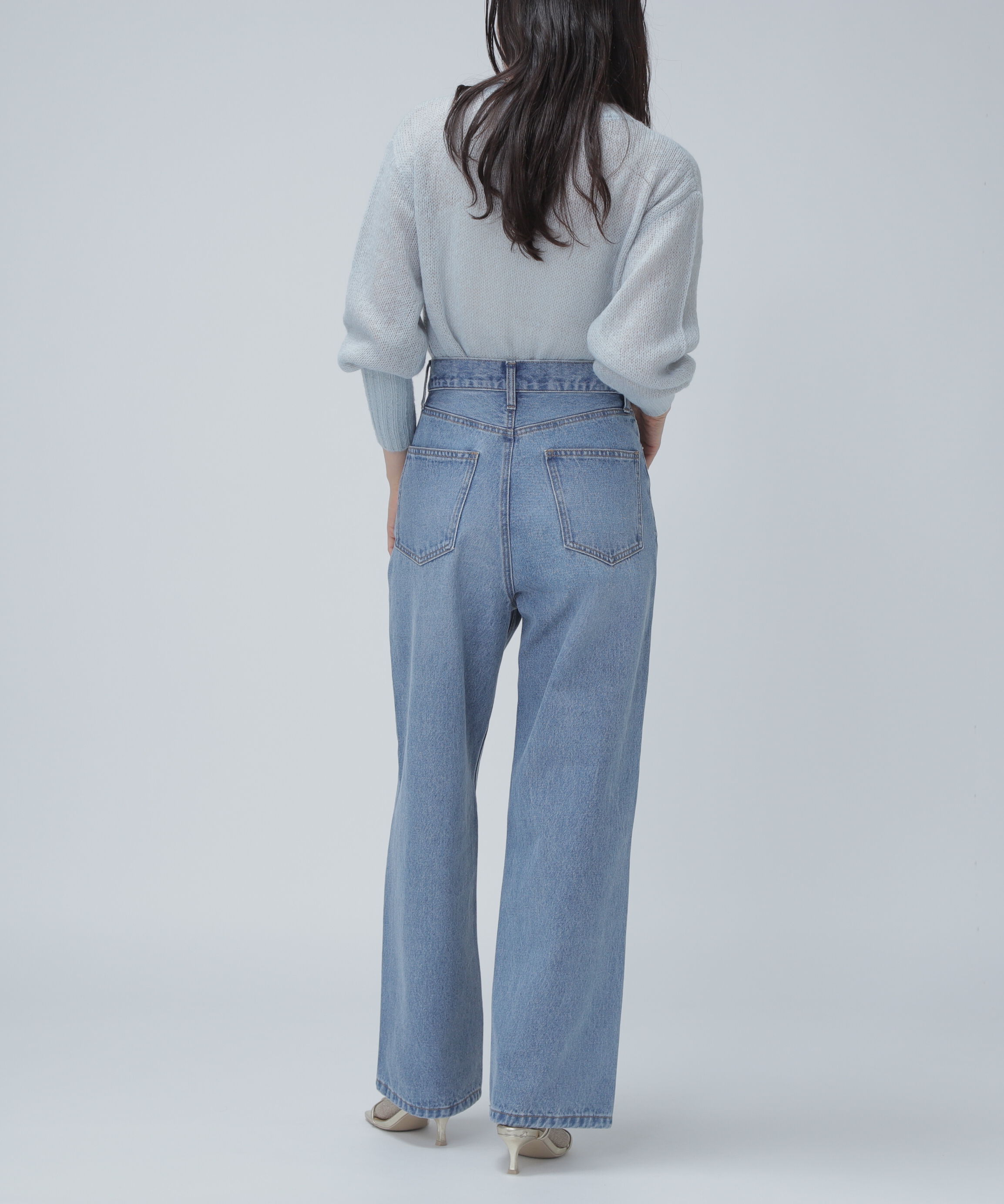  「ワイドストレートデニムパンツ」|その他|