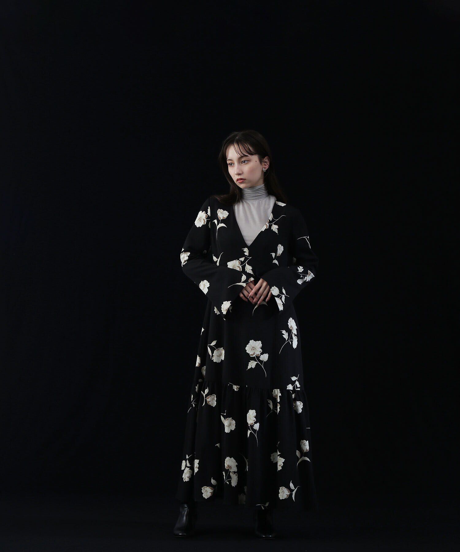  「シアーストレッチカットソーシリーズ タートルネック」|Tシャツ・カットソー|