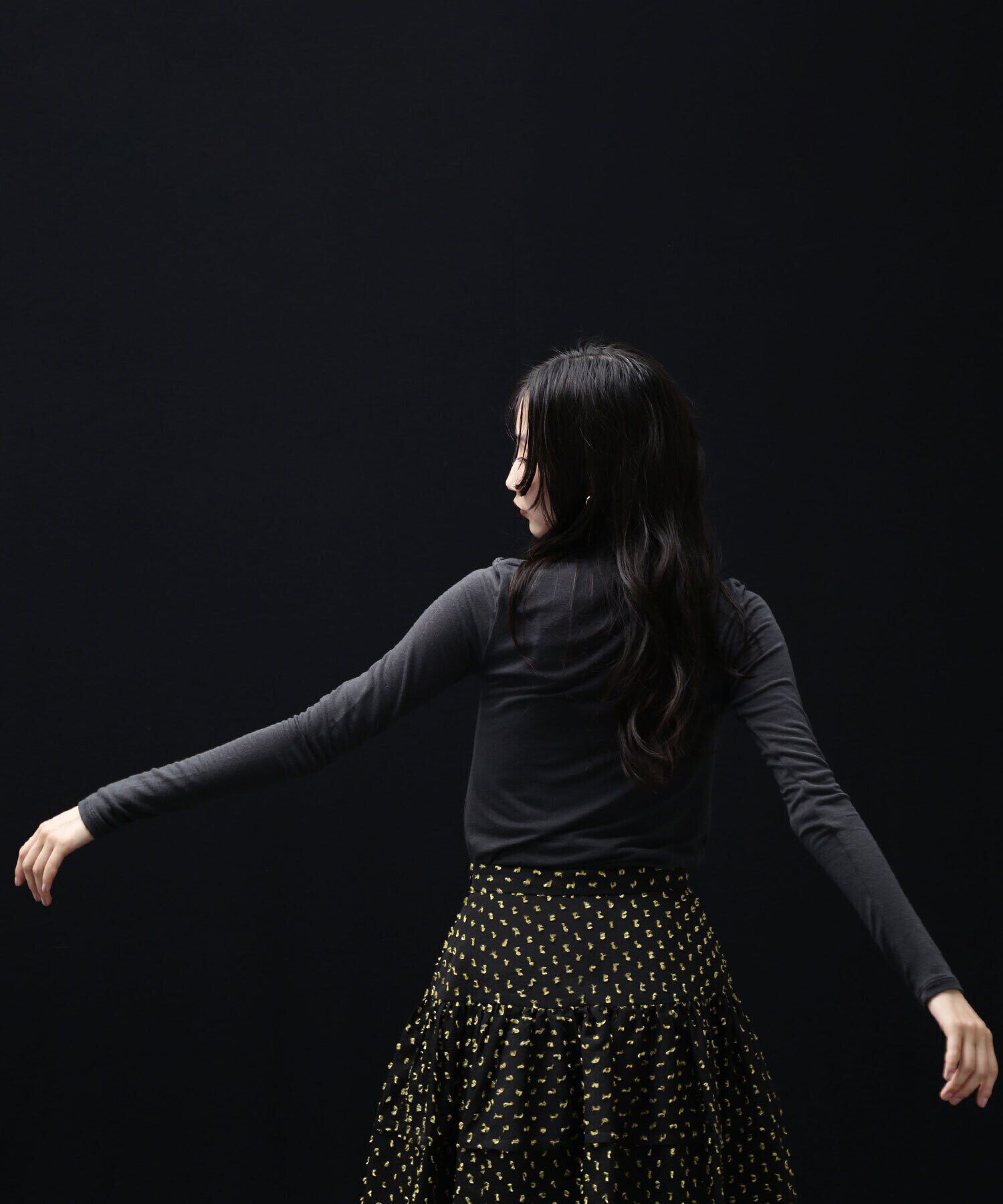  「シアーストレッチカットソーシリーズ タートルネック」|Tシャツ・カットソー|