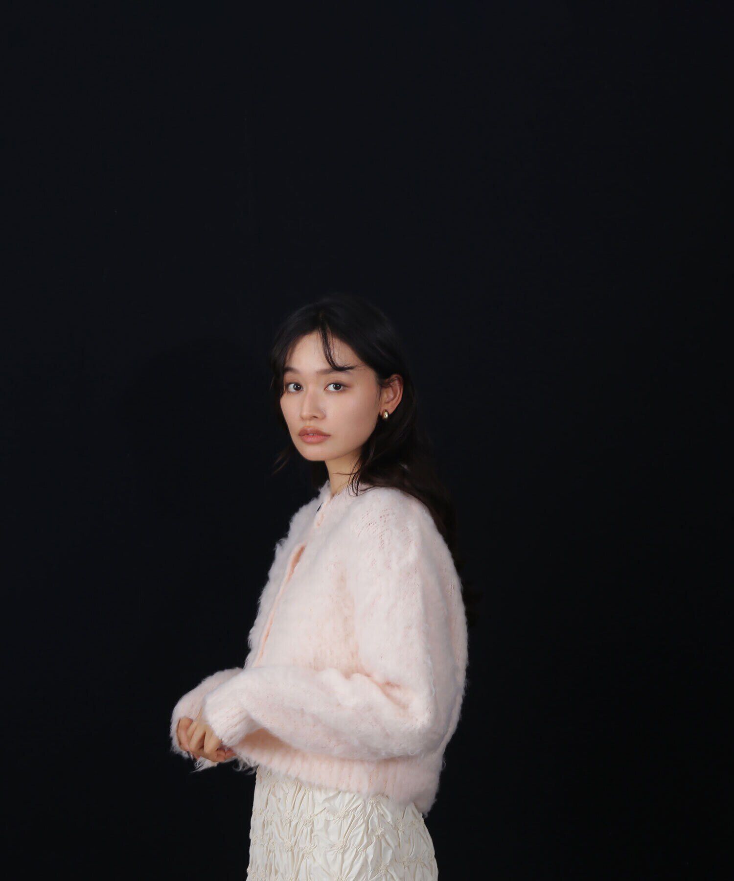  「フェザーニットカーディガン」|ニット・セーター|