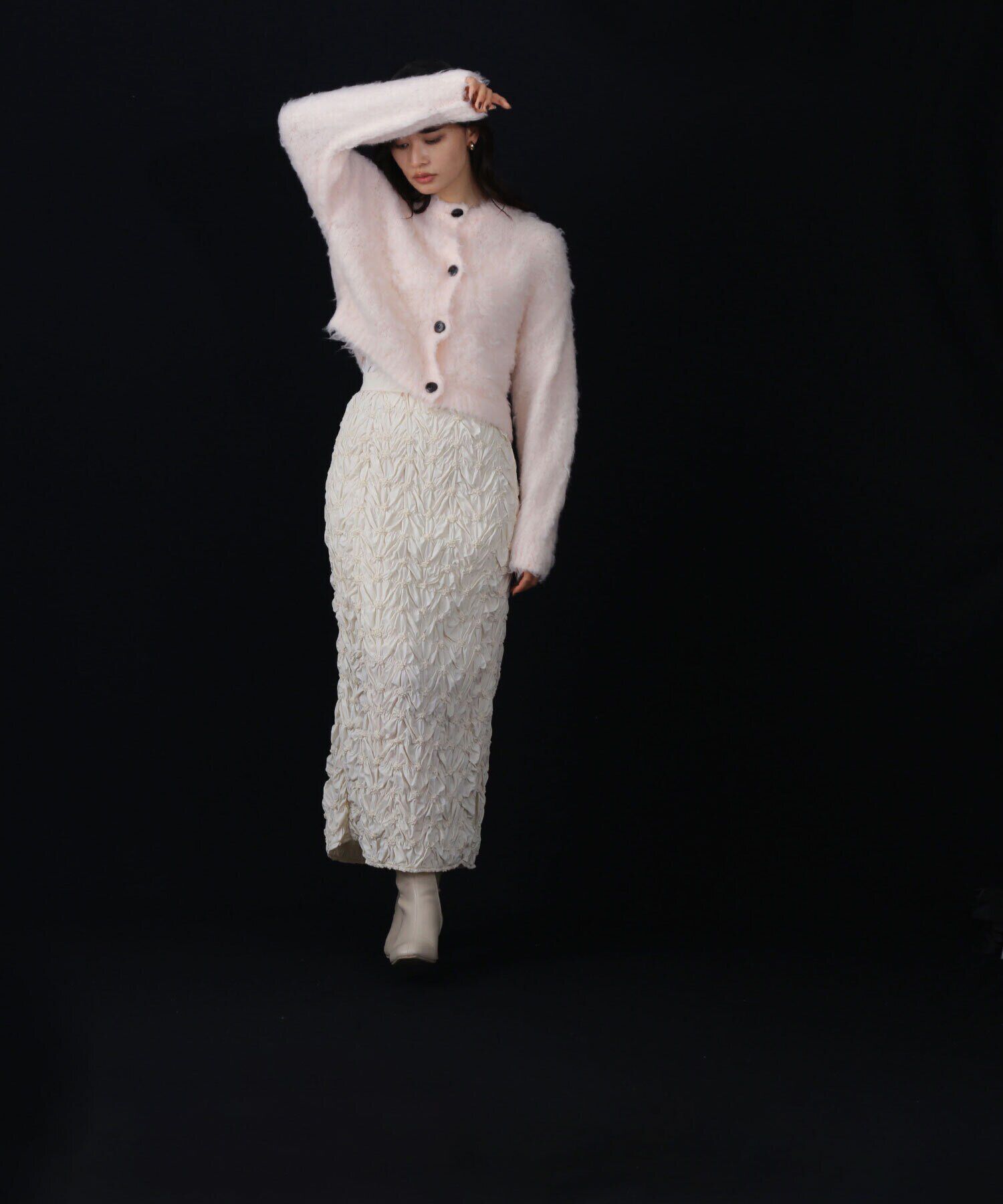  「フェザーニットカーディガン」|ニット・セーター|