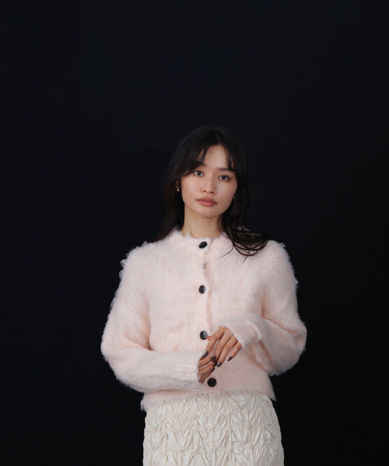  「フェザーニットカーディガン」|ニット・セーター|